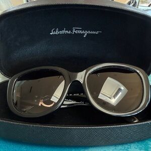Salvatore Ferragamo black Sunglasses